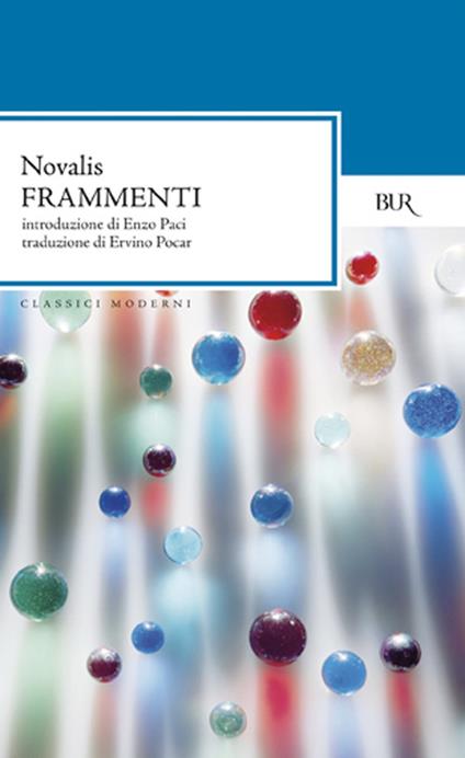 Frammenti - Novalis - copertina