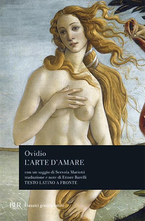 L'arte di amare. Testo latino a fronte - P. Nasone Ovidio - copertina