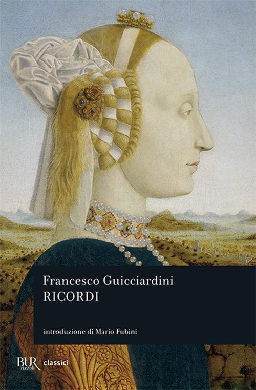 Ricordi - Francesco Guicciardini - copertina