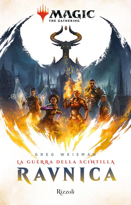 Ravnica. La guerra della Scintilla. Magic: the gathering - Greg Weisman - copertina