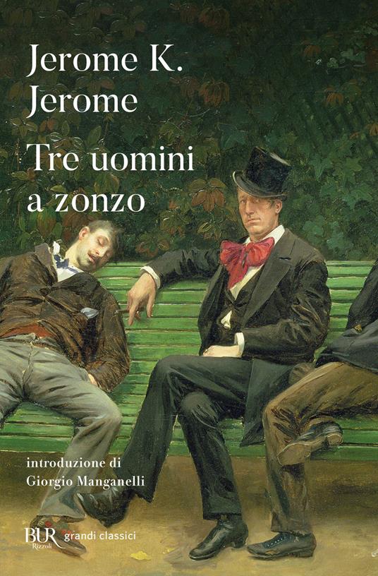 Tre uomini a zonzo - Jerome K. Jerome - copertina