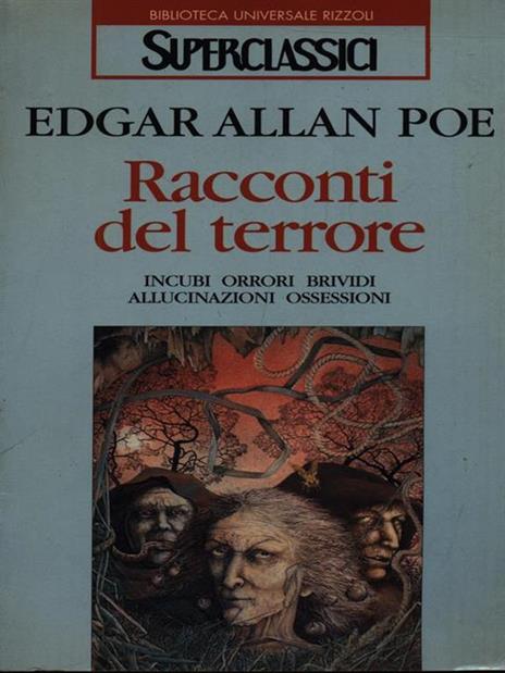 Racconti del terrore - Edgar Allan Poe - copertina