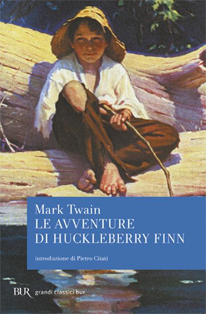 Le avventure di Huckleberry Finn - Mark Twain - copertina