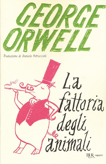 La fattoria degli animali - George Orwell - copertina