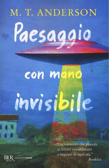 Paesaggio con mano invisibile - M. T. Anderson - copertina