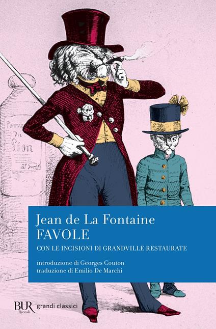 Favole - Jean de La Fontaine - copertina