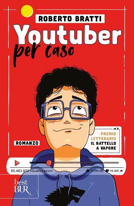 Youtuber per caso - Roberto Bratti - copertina