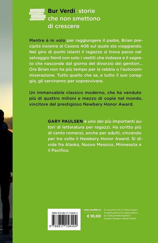 Nelle terre selvagge - Gary Paulsen - Libro - Rizzoli - BUR Ragazzi Verdi |  IBS