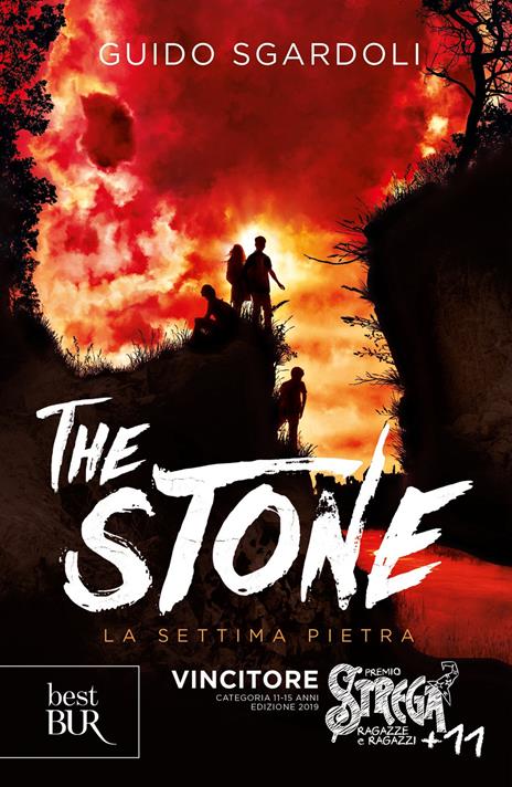 The stone. La settima pietra - Guido Sgardoli - copertina