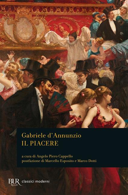 Il piacere - Gabriele D'Annunzio - copertina