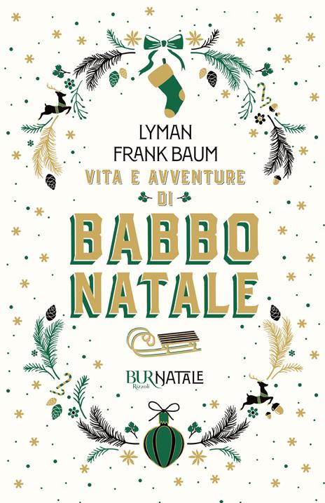 Vita e avventure di Babbo Natale - L. Frank Baum - copertina