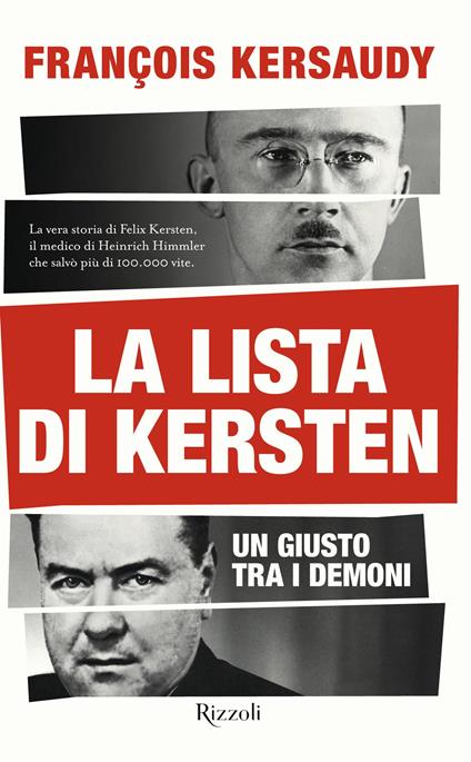 La lista di Kersten. Un giusto tra i demoni - Francois Kersaudy - copertina