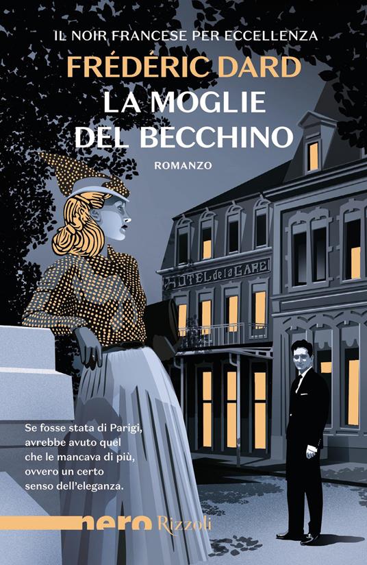 La moglie del becchino - Frédéric Dard - copertina