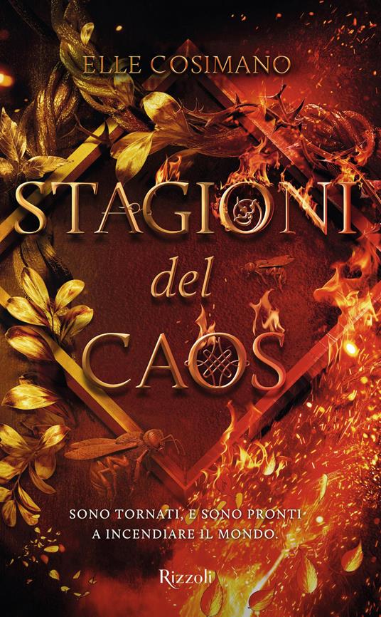 Stagioni del caos - Elle Cosimano - copertina