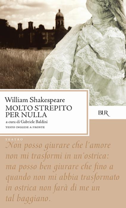 Molto strepito per nulla - William Shakespeare - copertina