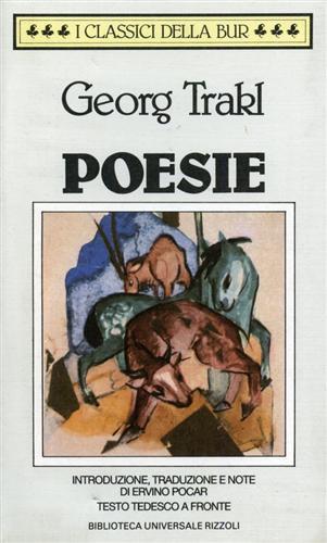  Poesie -  Georg Trakl - copertina