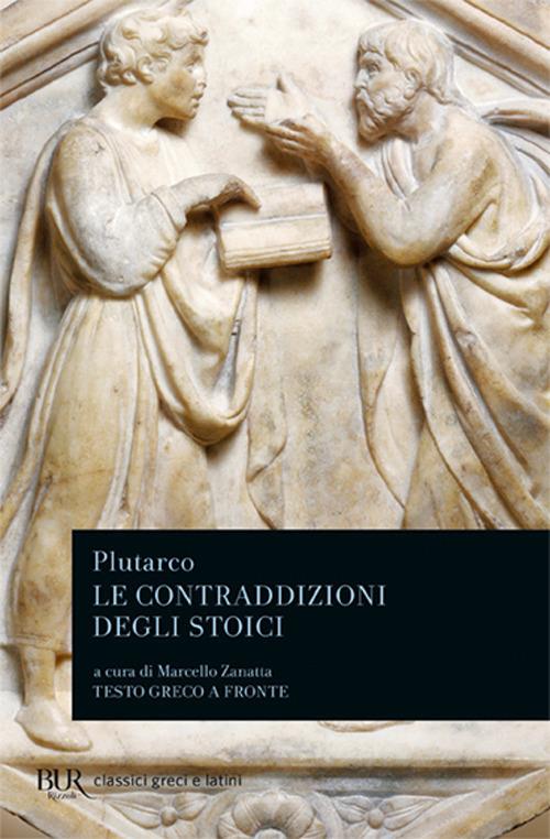 Le contraddizioni degli stoici - Plutarco - copertina