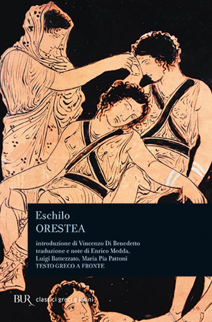 Orestea. Testo greco a fronte - Eschilo - copertina