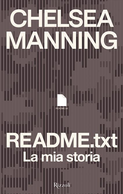 README.txt. La mia storia - Chelsea Manning - copertina