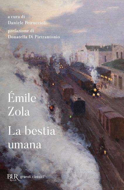 La bestia umana - Émile Zola - copertina