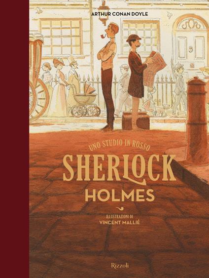 Sherlock Holmes. Uno studio in rosso - Arthur Conan Doyle - copertina