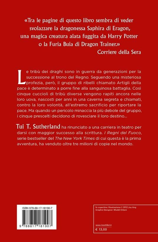 La profezia dei cinque draghi. I regni del fuoco. Vol. 1 - Tui T. Sutherland - 2