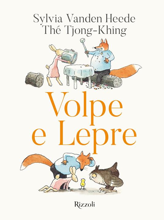 Volpe e Lepre - Sylvia Vanden Heede - copertina