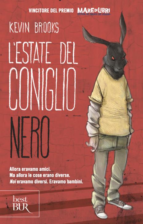 L'estate del coniglio nero - Kevin Brooks - copertina