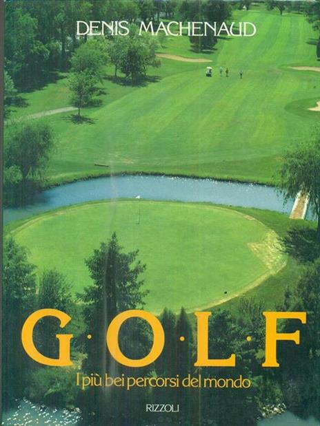 Golf. I più bei percorsi del mondo - copertina