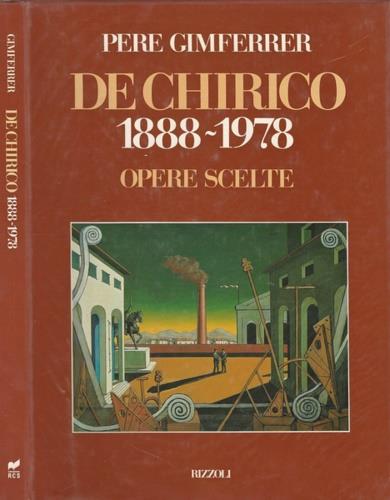 De Chirico - Pere Gimferrer - copertina