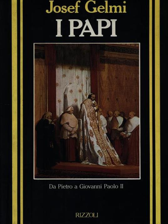 I papi - Josef Gelmi - copertina