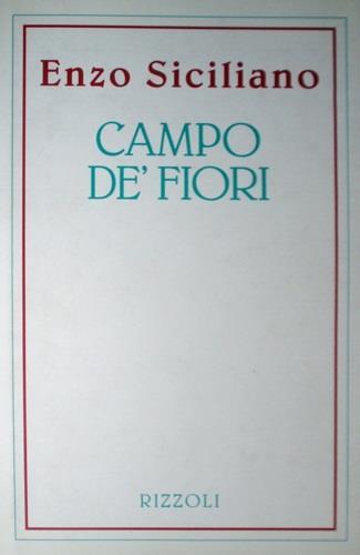 Campo de' Fiori - Enzo Siciliano - copertina