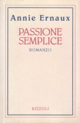 Passione semplice - Annie Ernaux - copertina