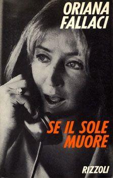 Se il sole muore - Oriana Fallaci - copertina