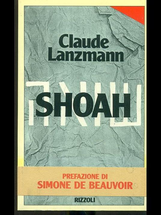 Shoah - Claude Lanzmann - copertina