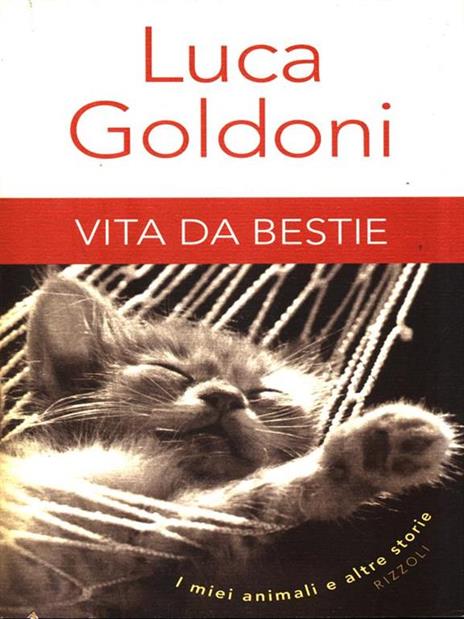 Vita da bestie - Luca Goldoni - copertina