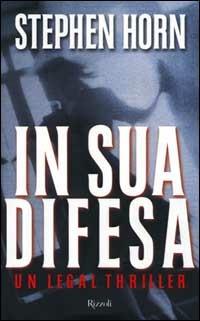 In sua difesa - Stephen Horn - copertina