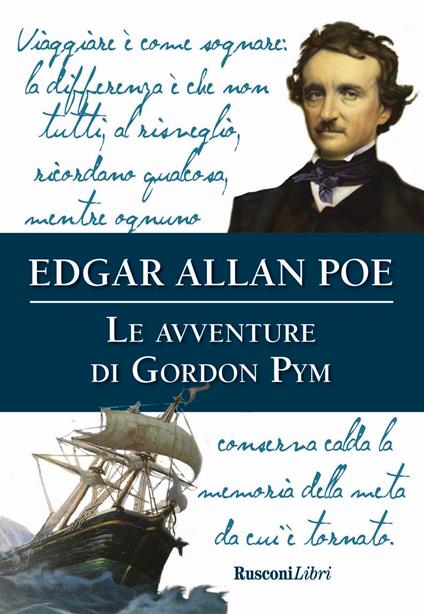 Le avventure di Gordon Pym - Edgar Allan Poe - copertina