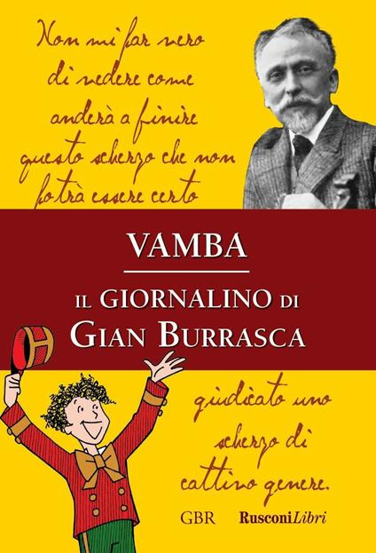 Il giornalino di Gian Burrasca - Vamba - copertina