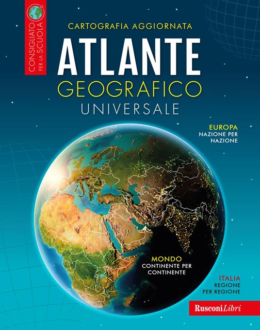 Atlante geografico universale - copertina