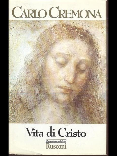 Vita di Cristo - Carlo Cremona - copertina