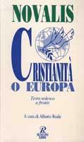 Cristianità o Europa - Novalis - copertina