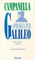 Apologia per Galileo - Tommaso Campanella - copertina