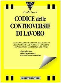 Codice controversie di lavoro - Paolo Stern - copertina