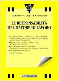 Responsabilità del datore di lavoro - M. Bruno,G. Cioffi - copertina