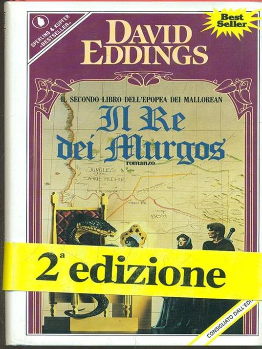 Il re dei Murgos -  David Eddings - copertina