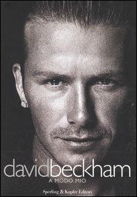 A modo mio - David Beckham - copertina