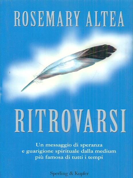 Ritrovarsi - Rosemary Altea - copertina