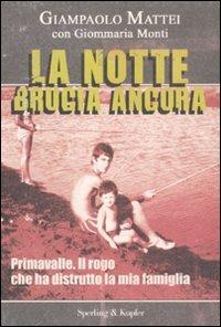 La notte brucia ancora. Primavalle. Il rogo che ha distrutto la mia famiglia - Giampaolo Mattei,Giommaria Monti - copertina