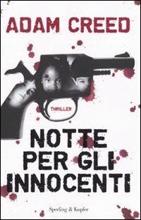 Notte per gli innocenti - Adam Creed - copertina